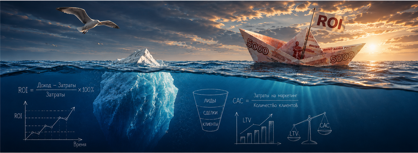 ROI маркетинга в B2B: как считать и объяснять руководителю